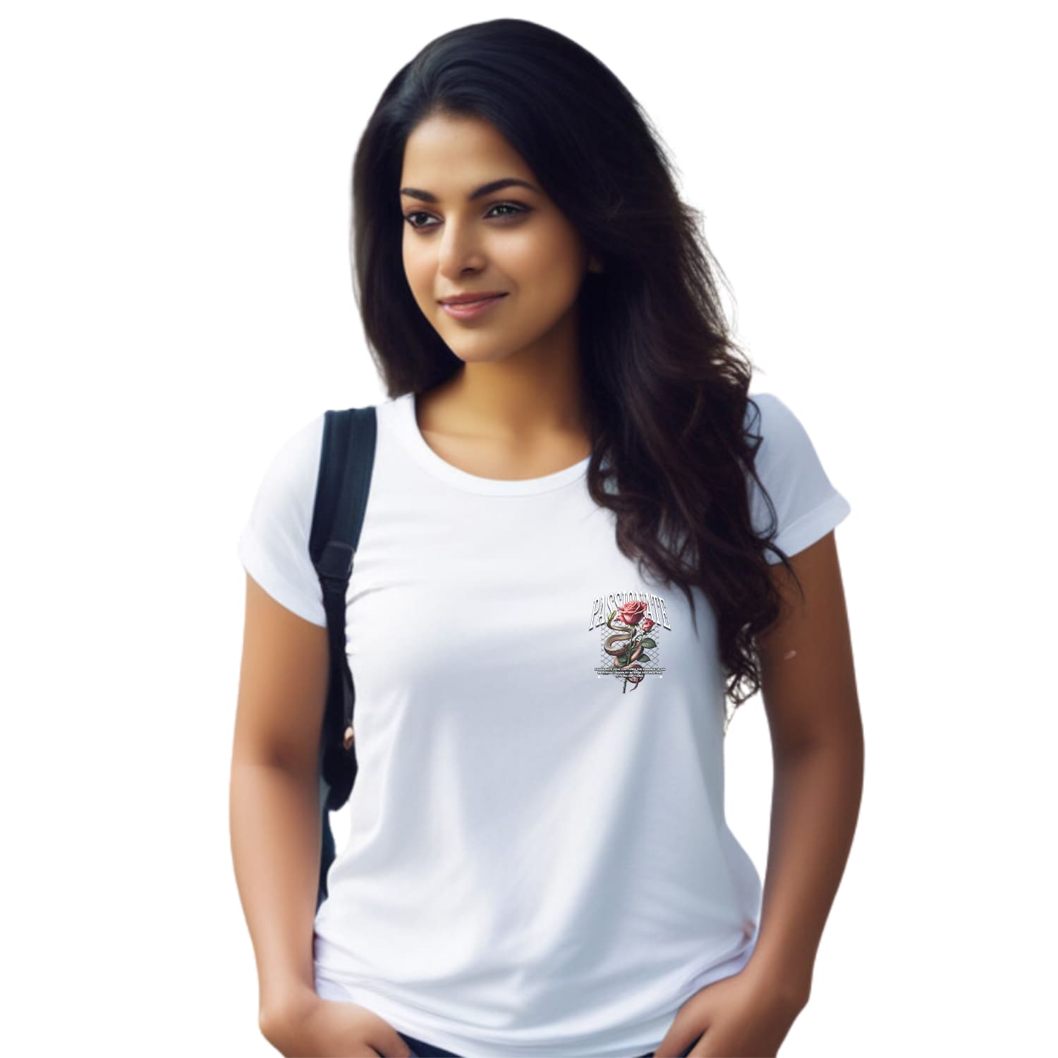 Passionate Womens cotton printed T-shirt
