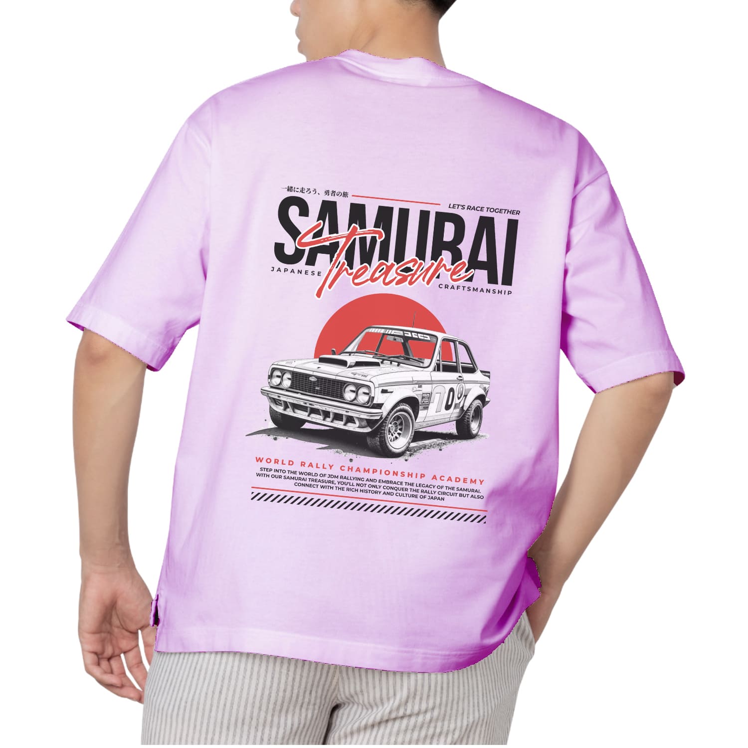 Samurai treasure Oversized T-shirt