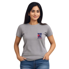 Two souls  Womens cotton printed T-shirt