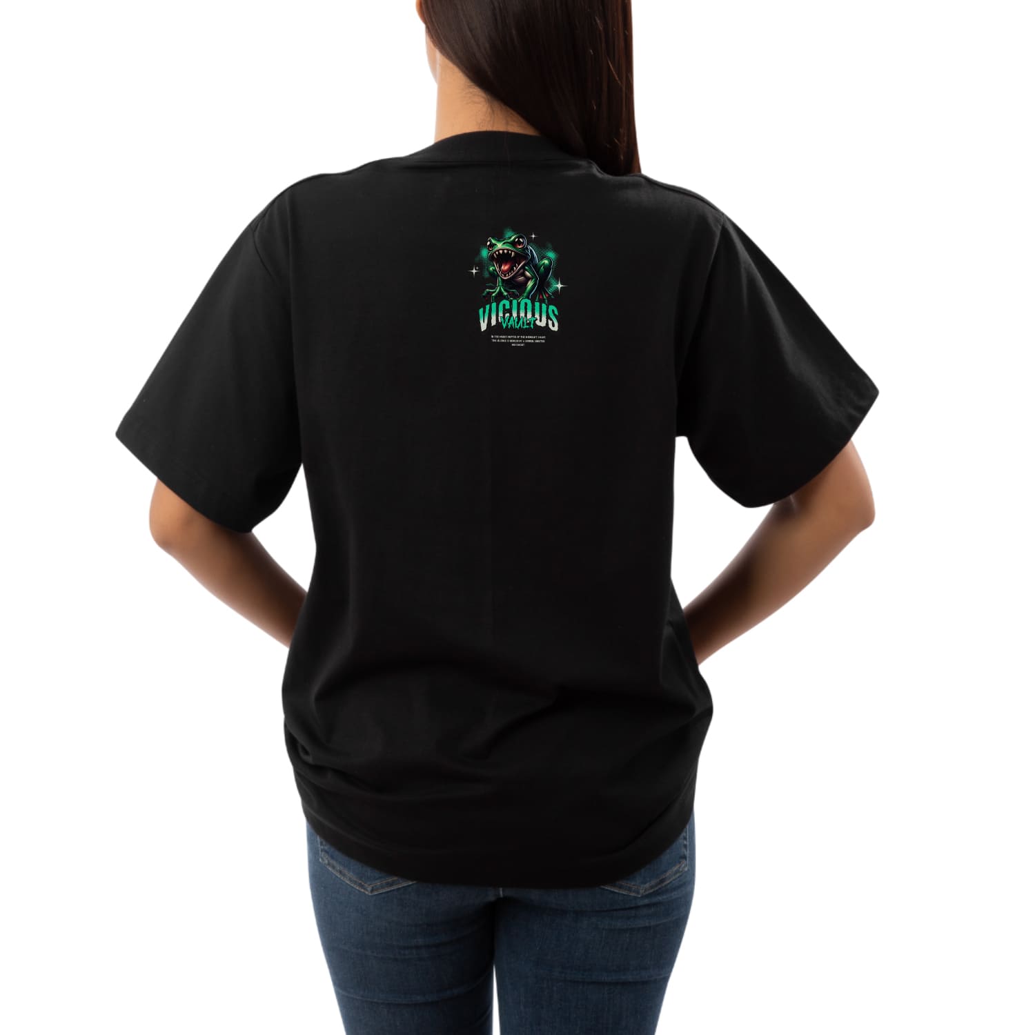 Vicious Womens Oversized T-shirt