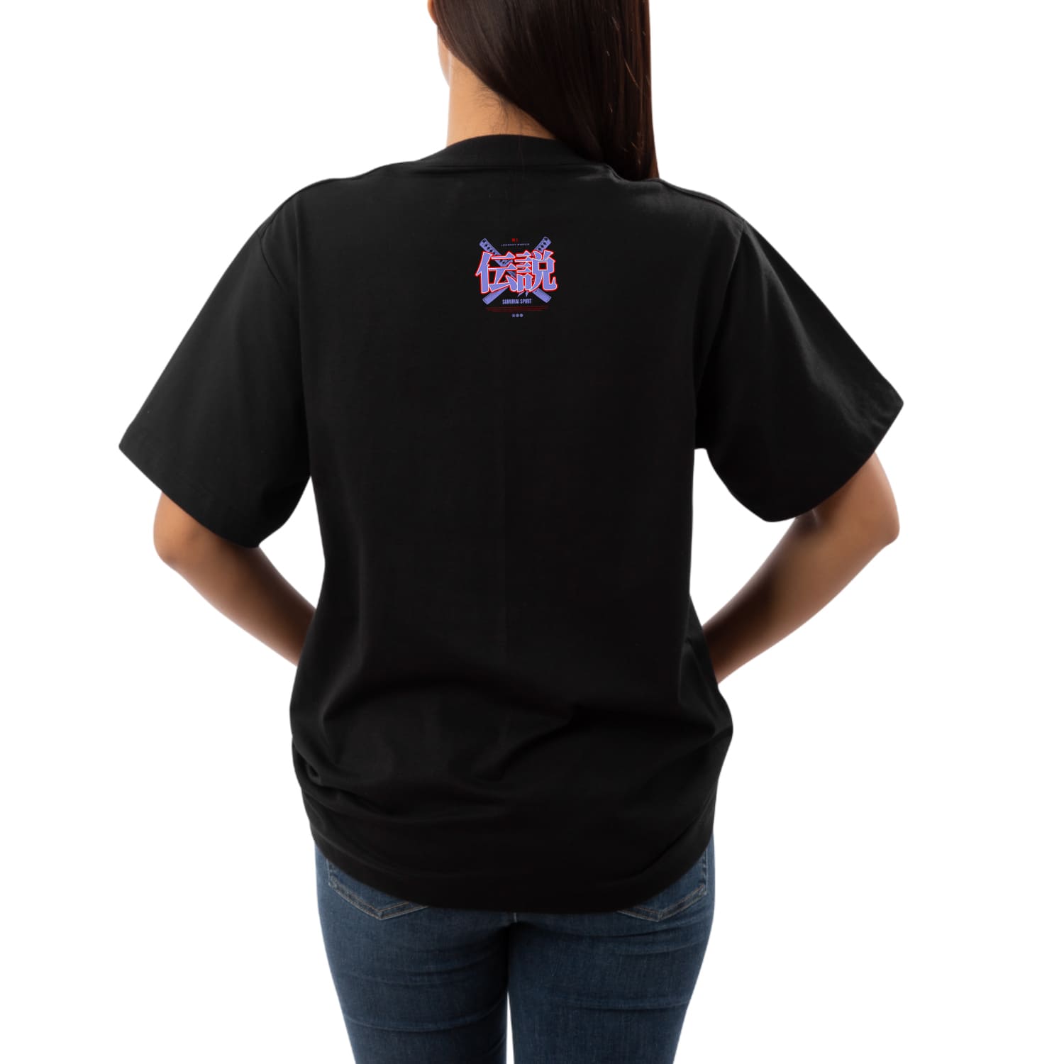 Samurai spirit Womens Oversized T-shirt