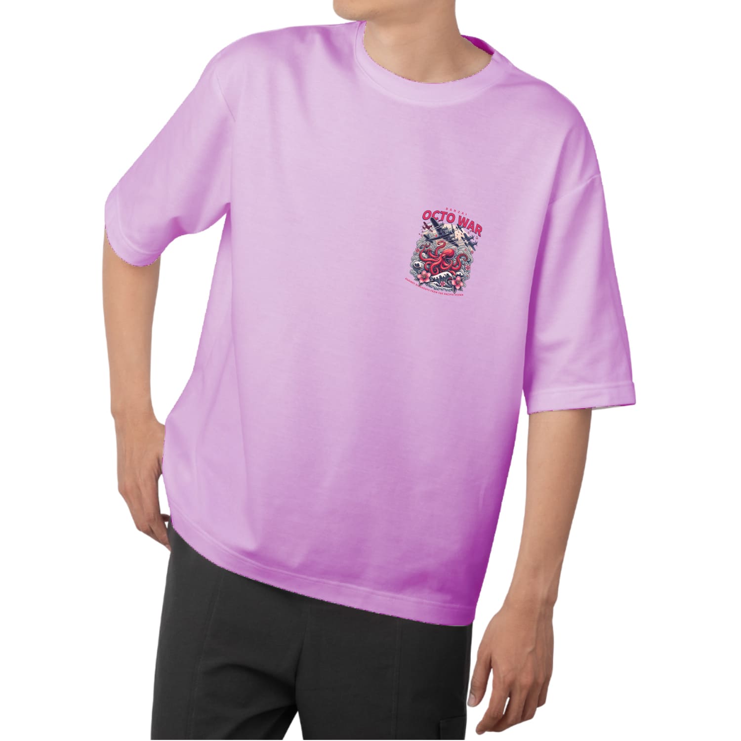 Octo war Oversized T-shirt