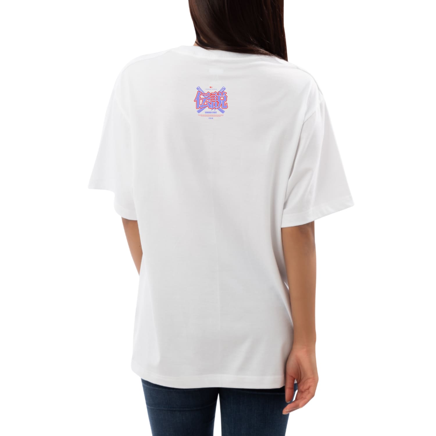 Samurai spirit Womens Oversized T-shirt