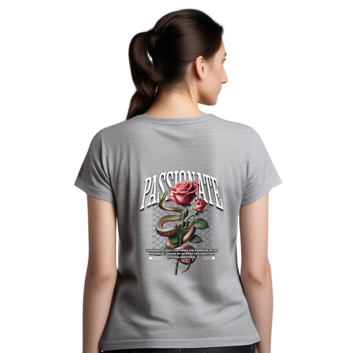 Passionate Womens cotton printed T-shirt