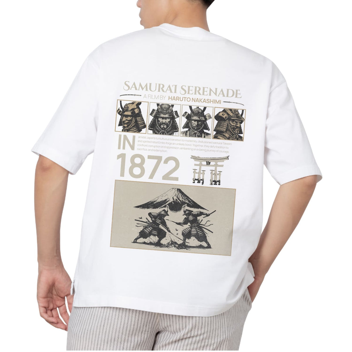 Samurai serenade Oversized T-shirt