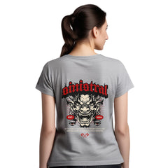 Sinistral Womens cotton printed T-shirt