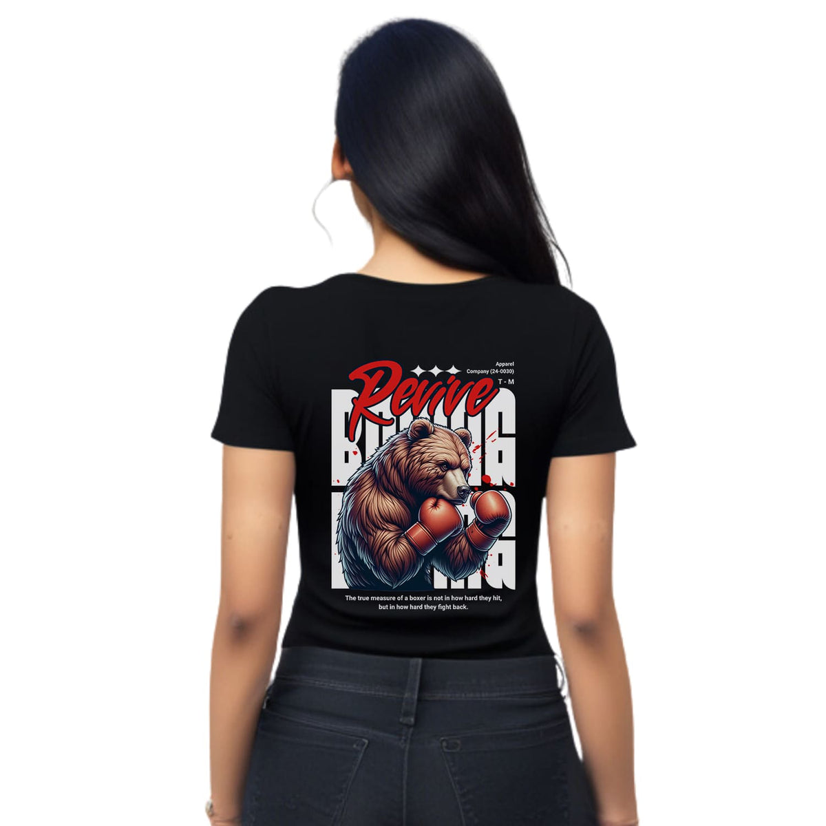 Revive Womens cotton printed T-shirt