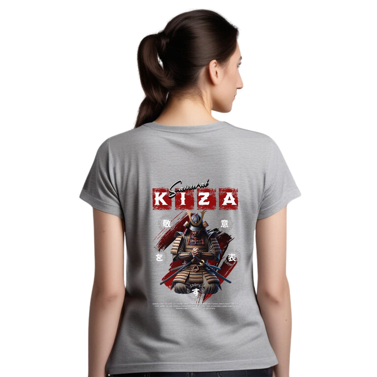 Kiza Womens cotton printed T-shirt