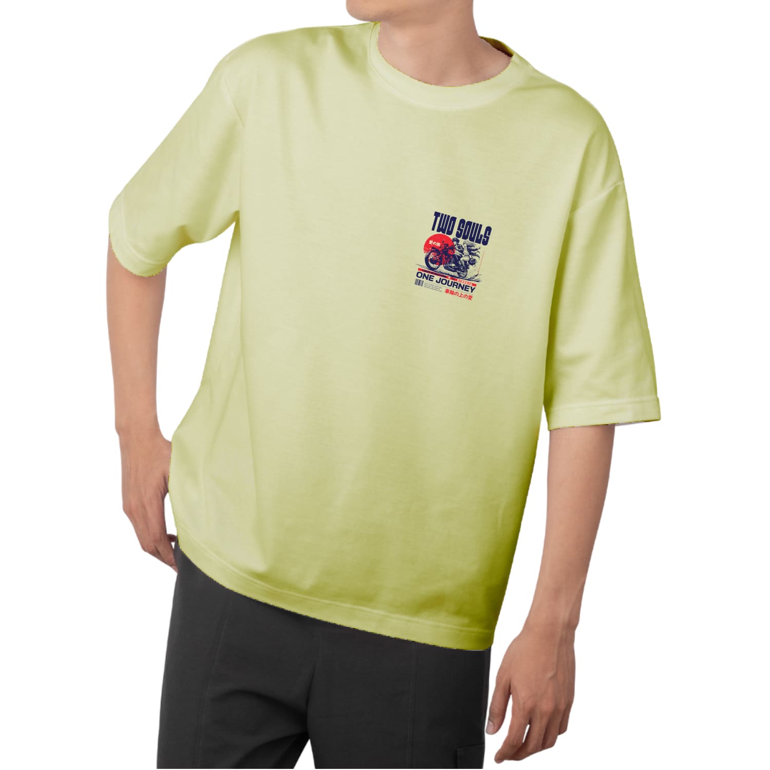 Two souls Oversized T-shirt