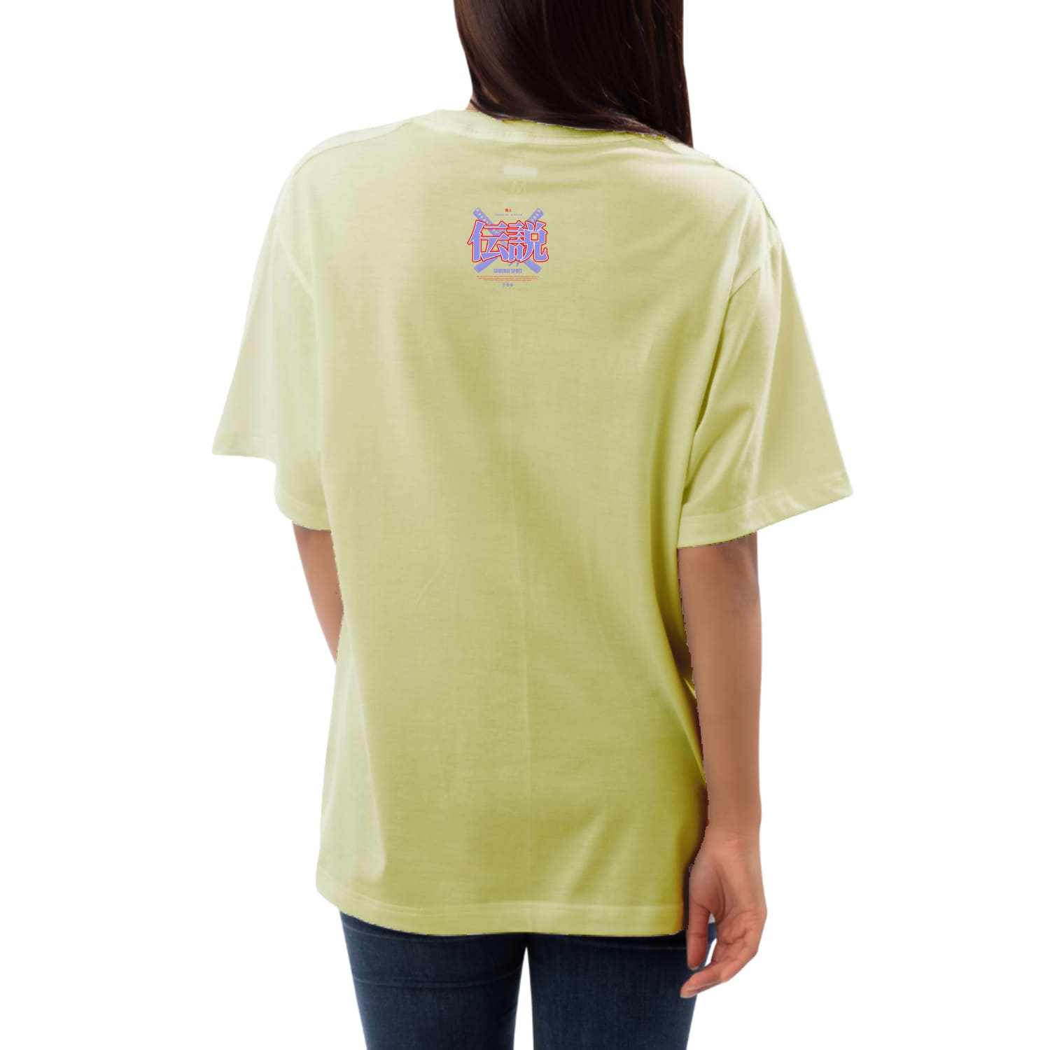 Samurai spirit Womens Oversized T-shirt