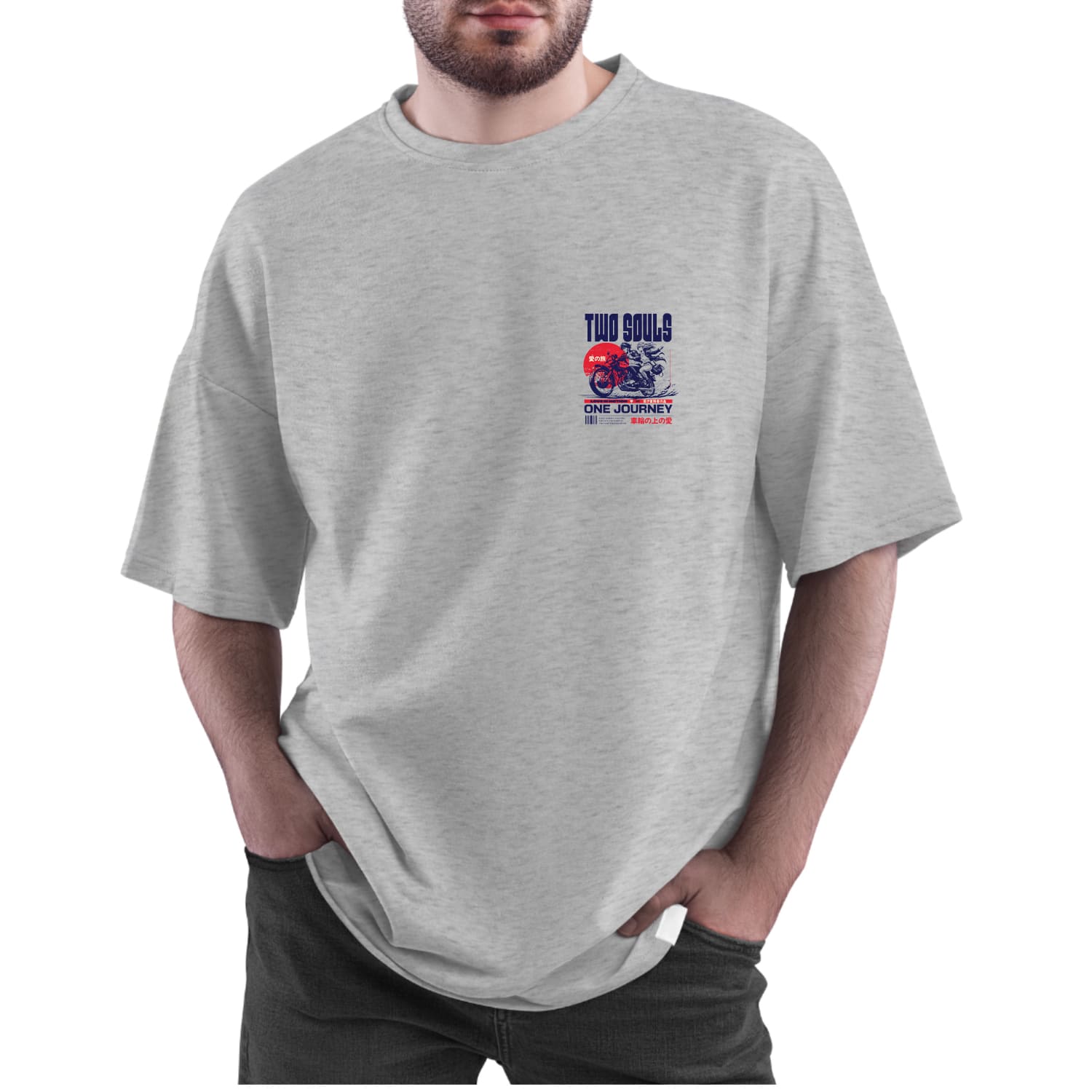 Two souls Oversized T-shirt