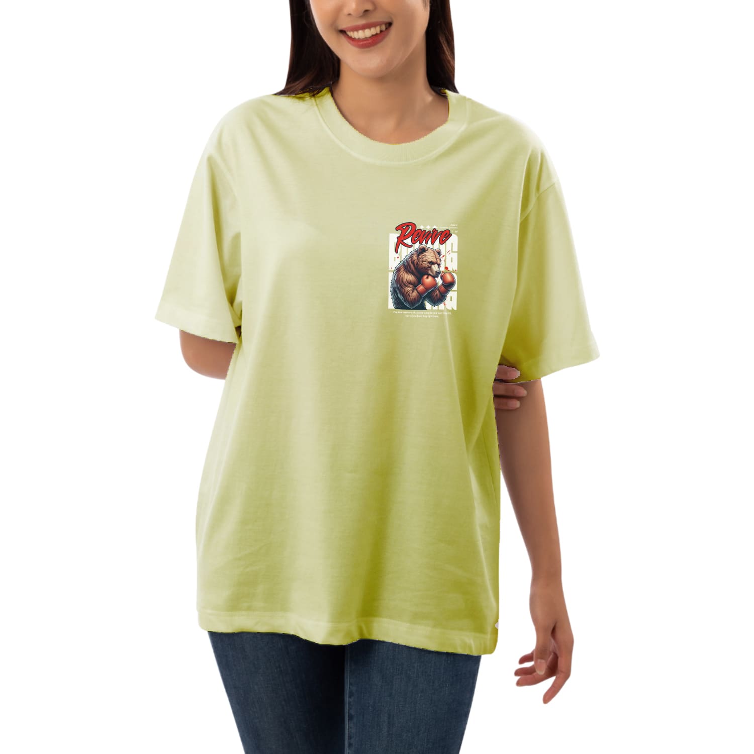Revive Womens Oversized T-shirt