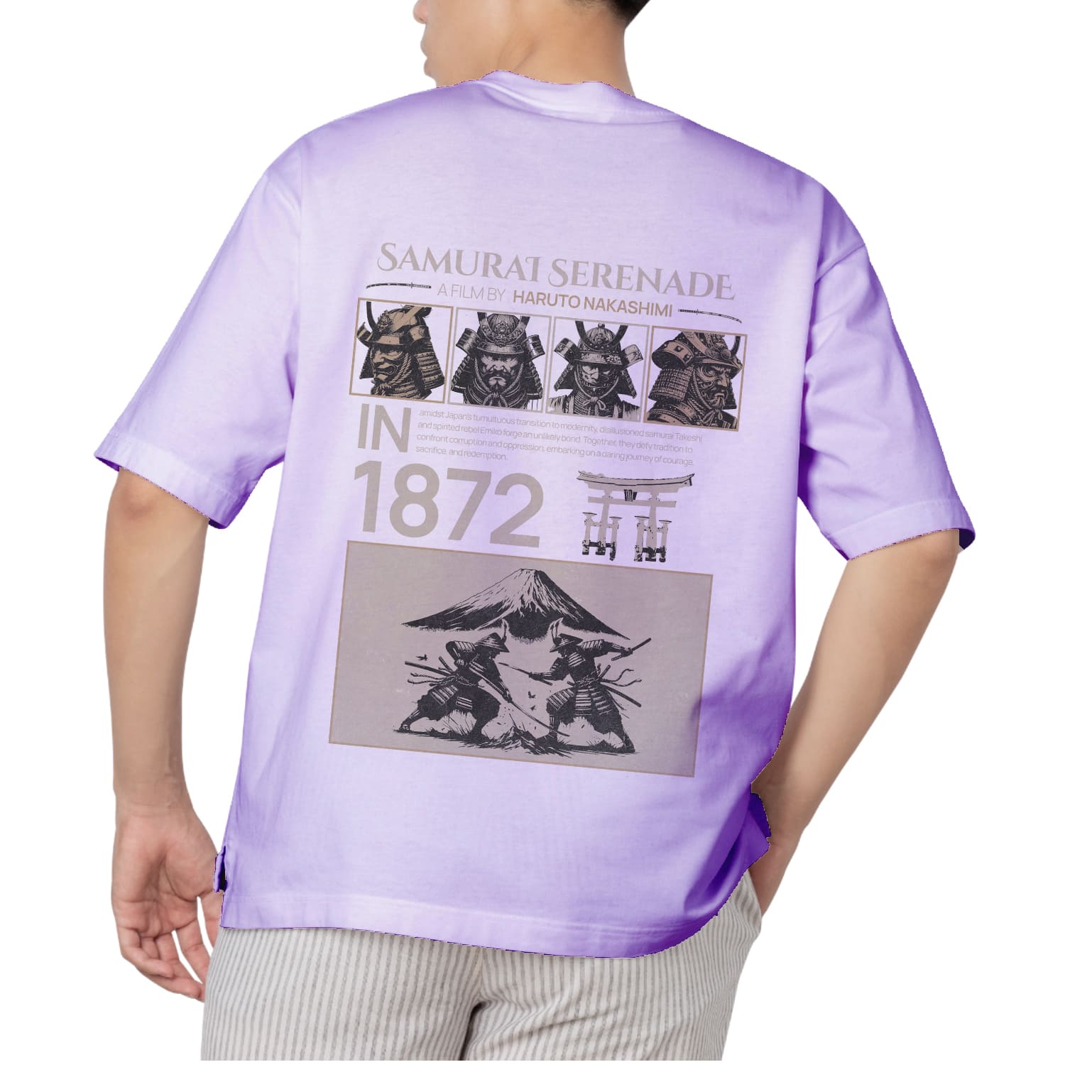 Samurai serenade Oversized T-shirt