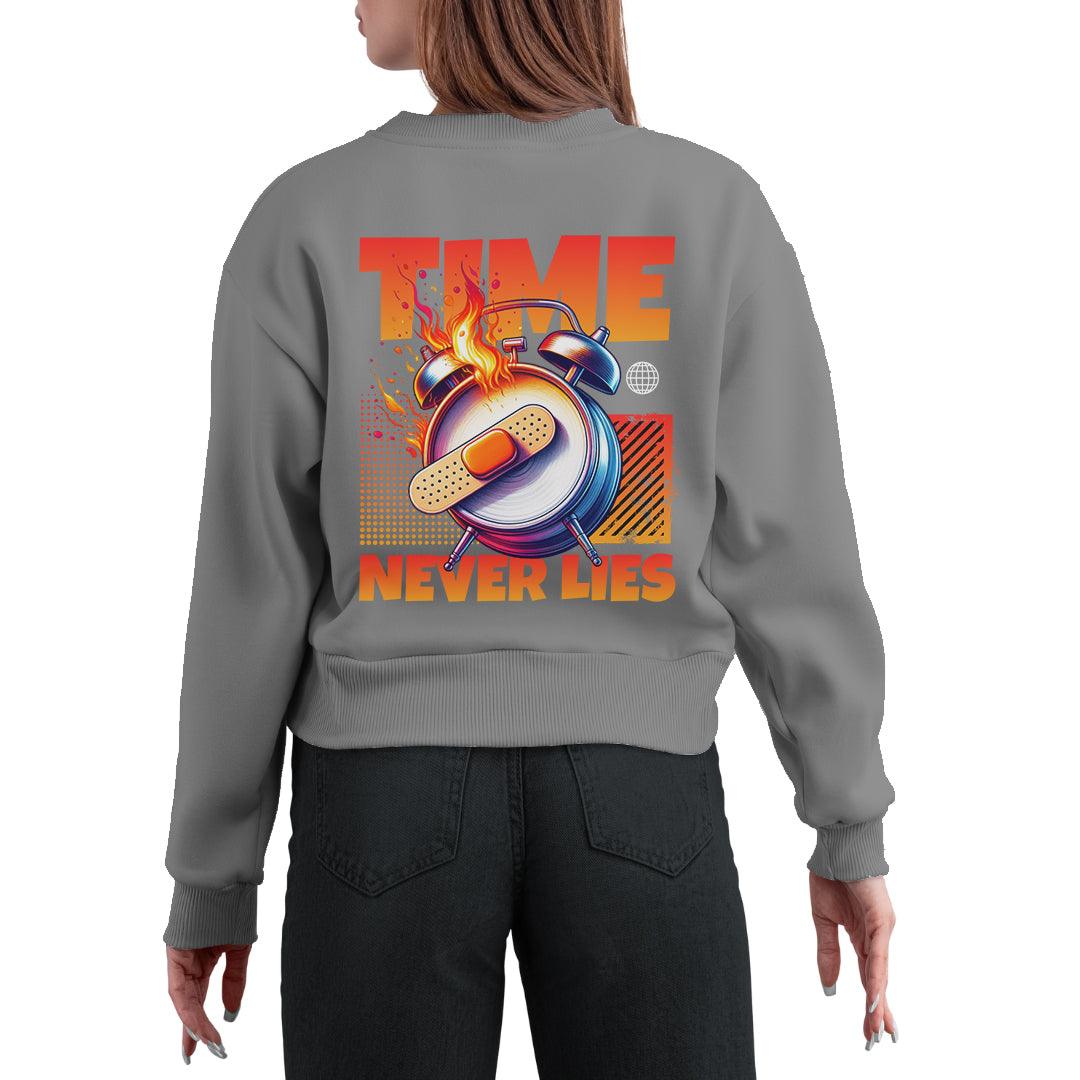 Time never lies Women's Sweatshirt