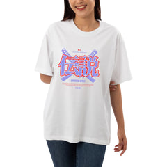 Samurai spirit Womens Oversized T-shirt