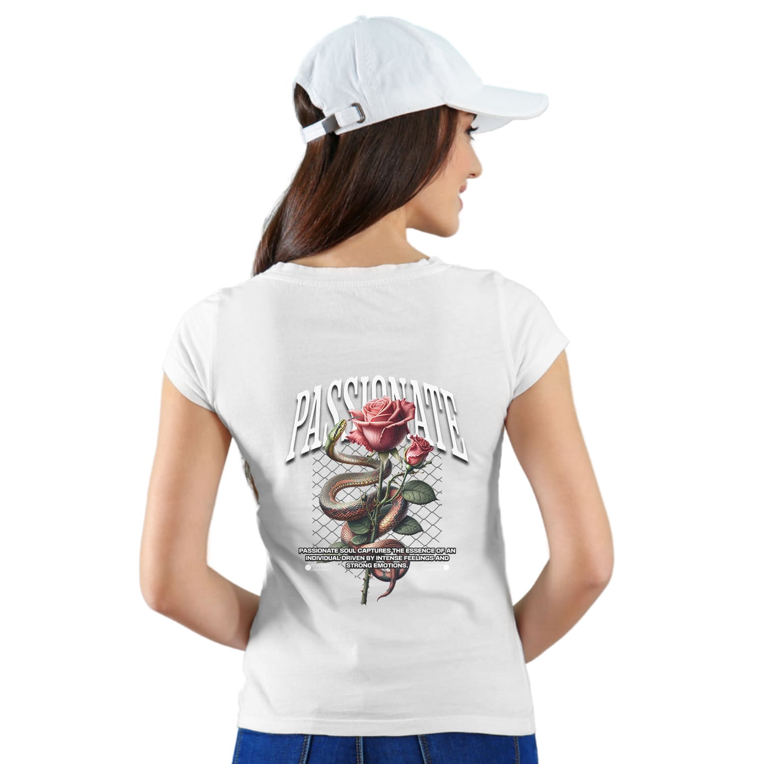 Passionate Womens cotton printed T-shirt