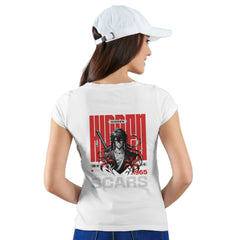 Scars Womens cotton printed T-shirt