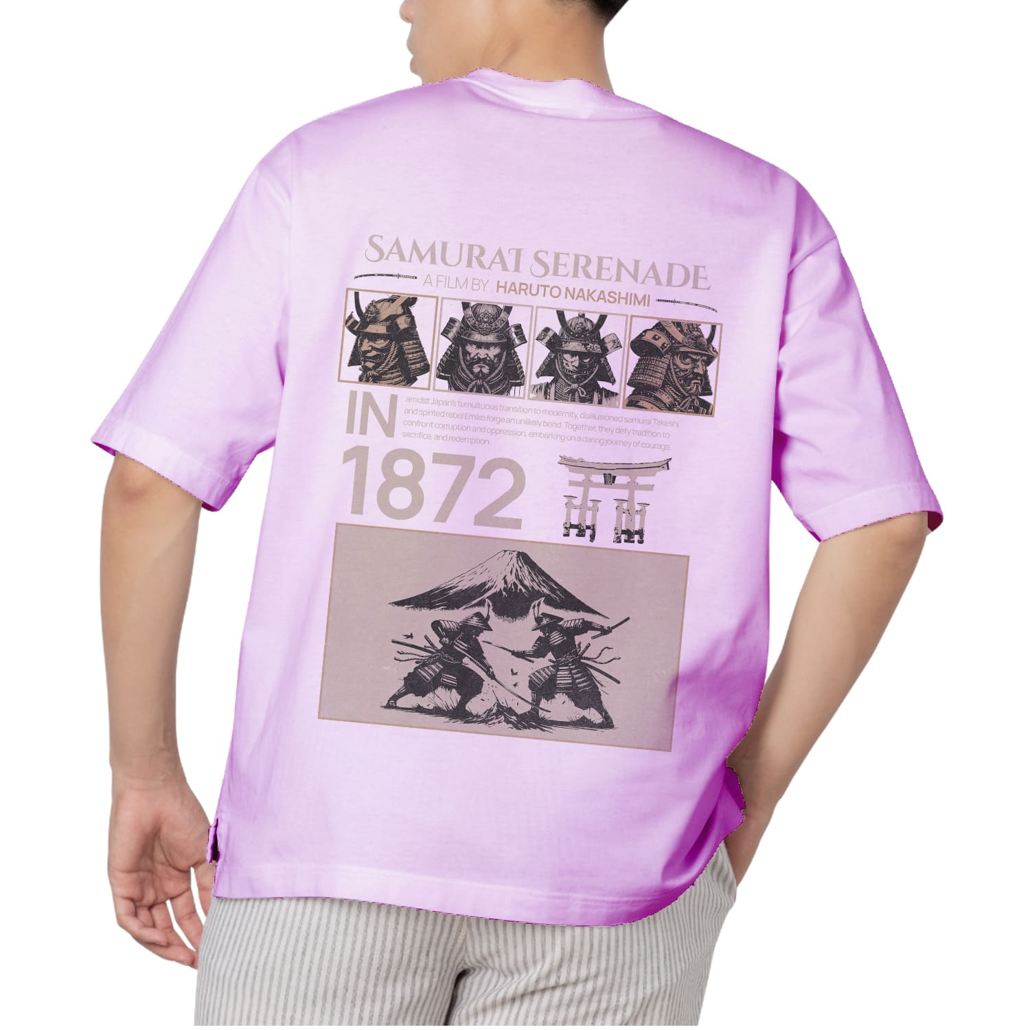 Samurai serenade Oversized T-shirt