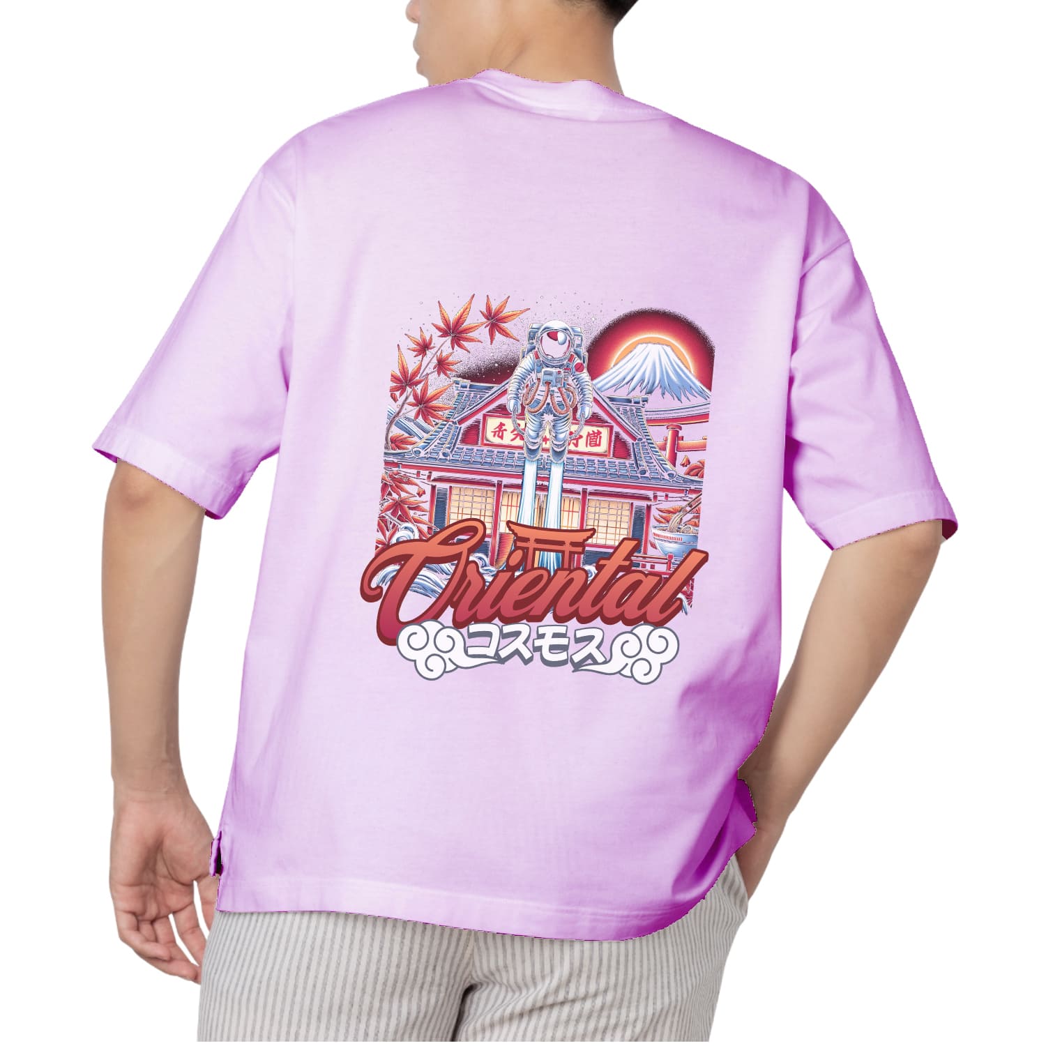 Oriental Oversized T-shirt