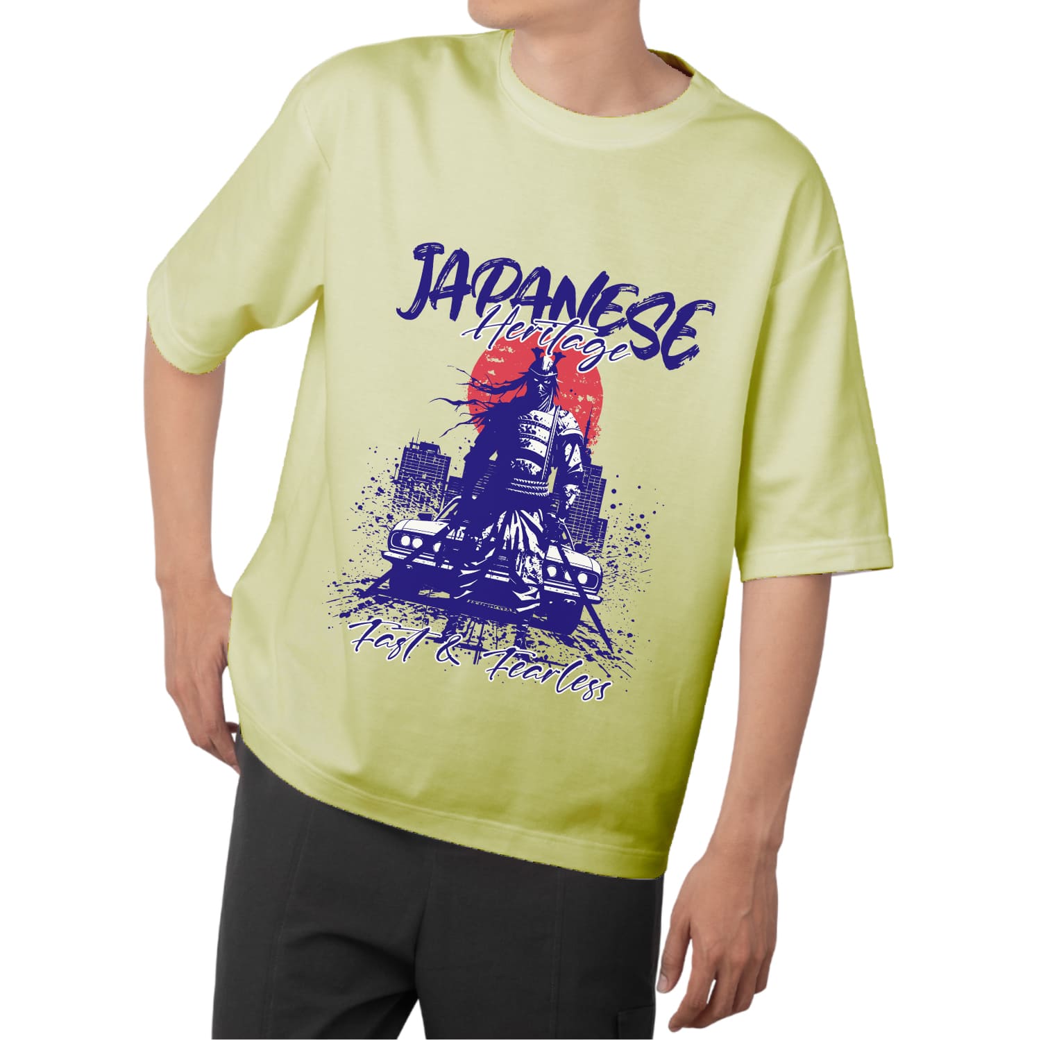 Japanese Heritage Oversized T-shirt