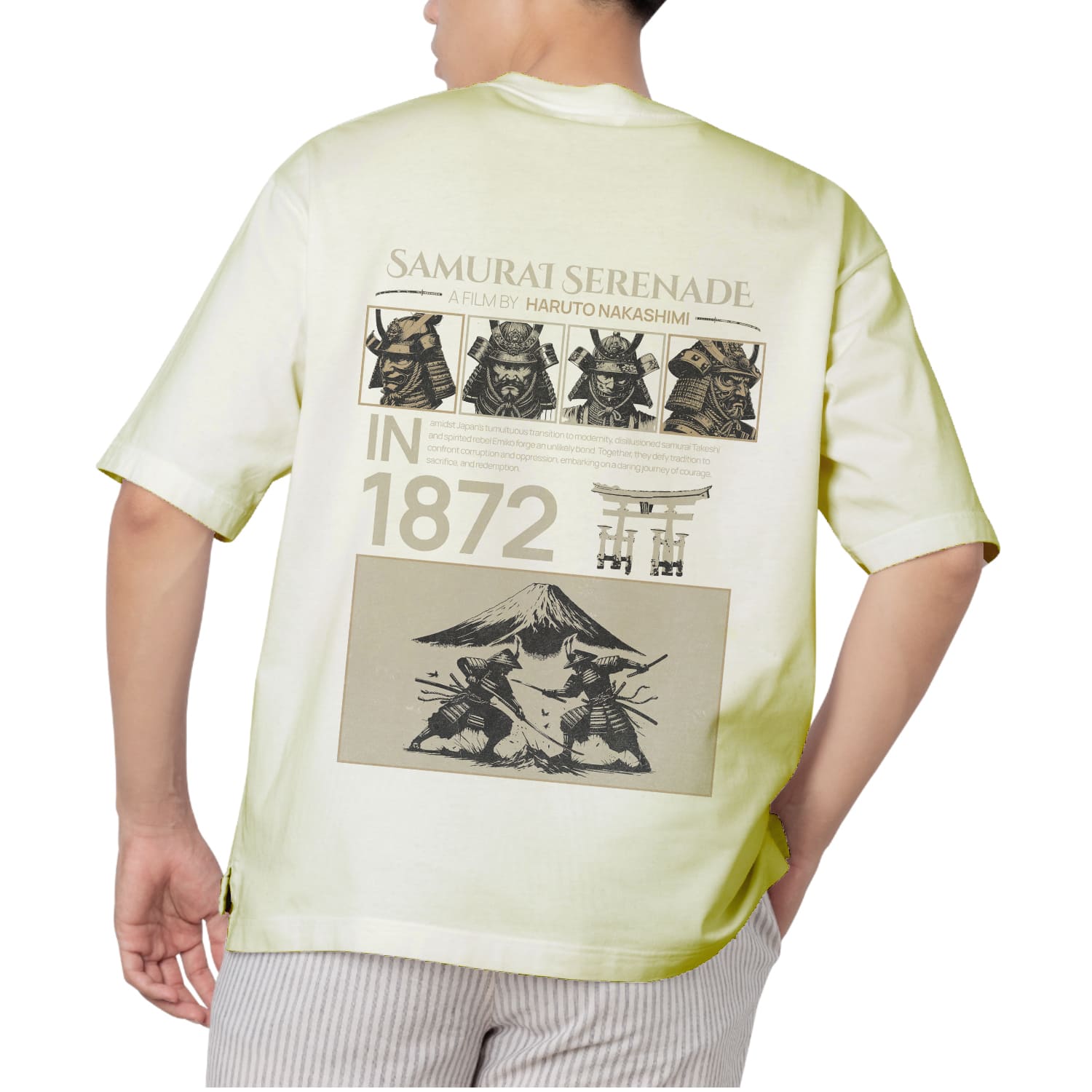 Samurai serenade Oversized T-shirt