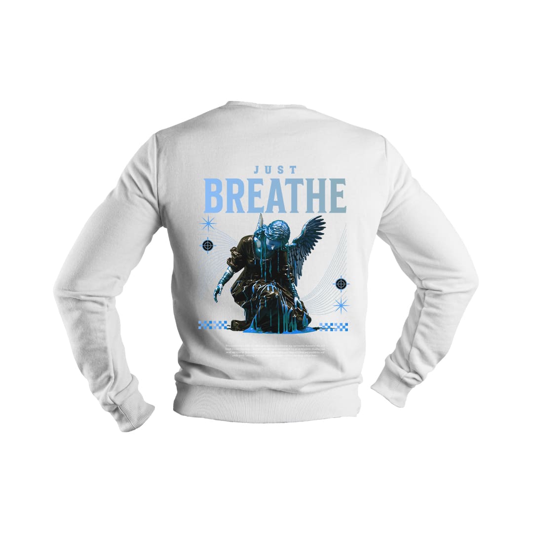 Just breath  Men's Sweatshirt