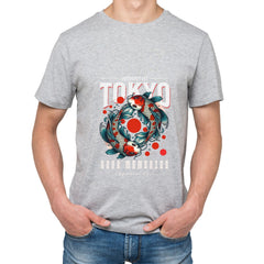 Tokyo good memories  Mens cotton printed T-shirt