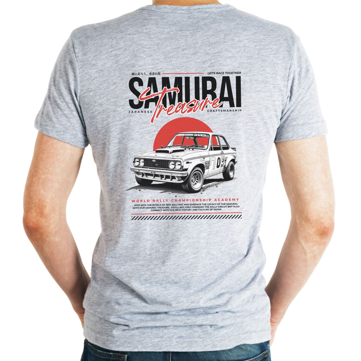 Samurai treasure Mens cotton printed T-shirt