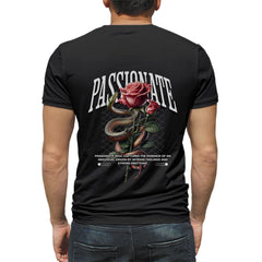 Passionate Mens cotton printed T-shirt