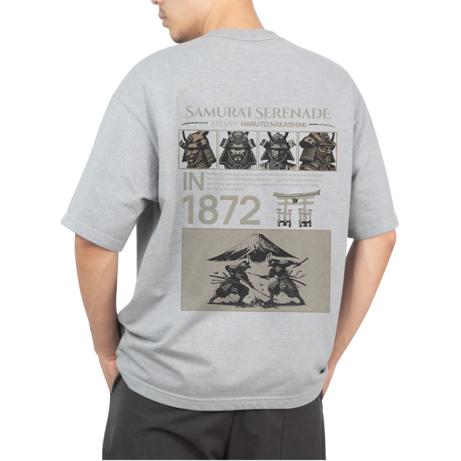 Samurai serenade Oversized T-shirt