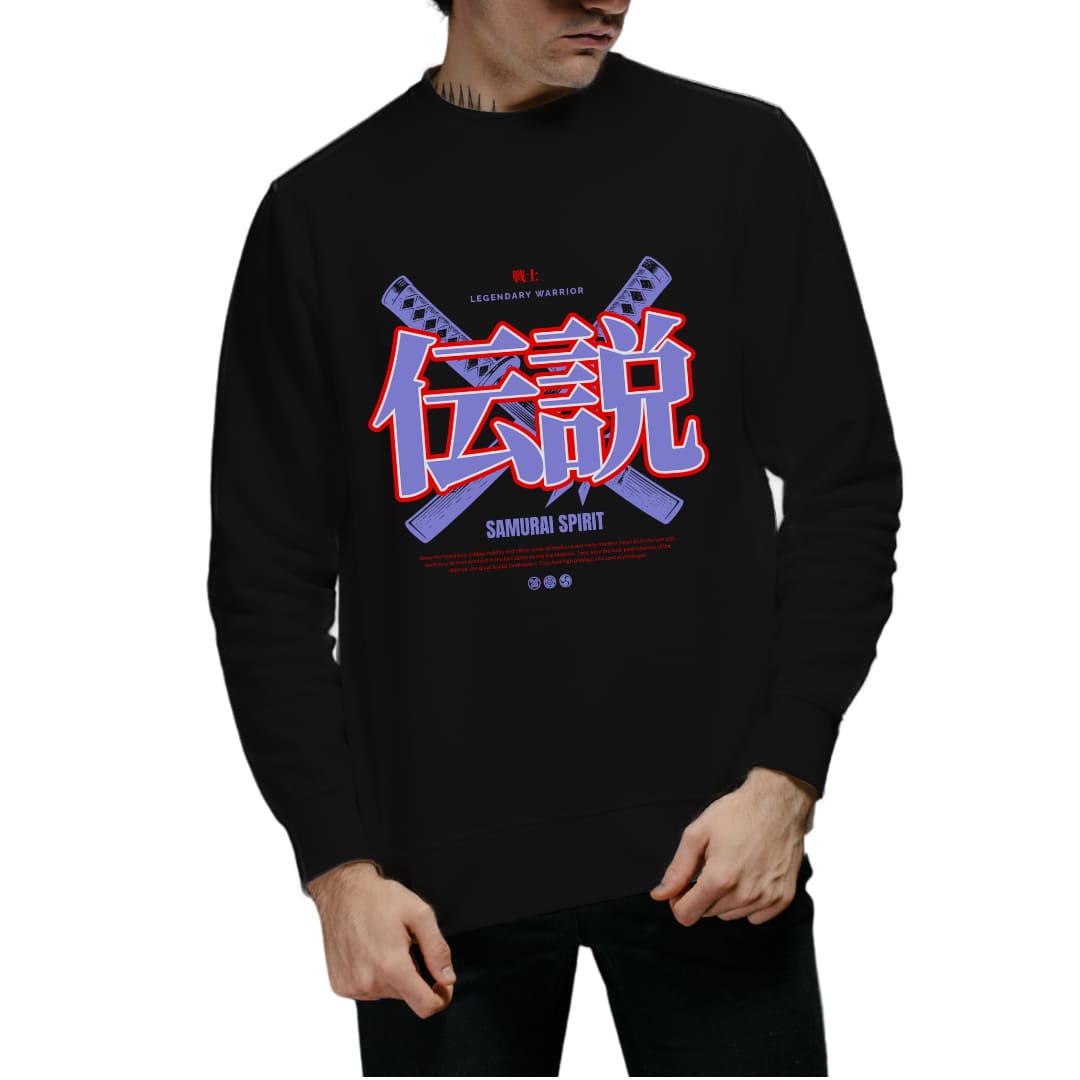 Samurai spirit  Men's Sweatshirt