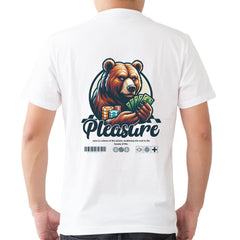 Pleasure Mens cotton printed T-shirt