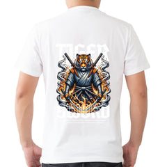 Tiger Mens cotton printed T-shirt