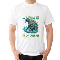 Godzilla Mens cotton printed T-shirt