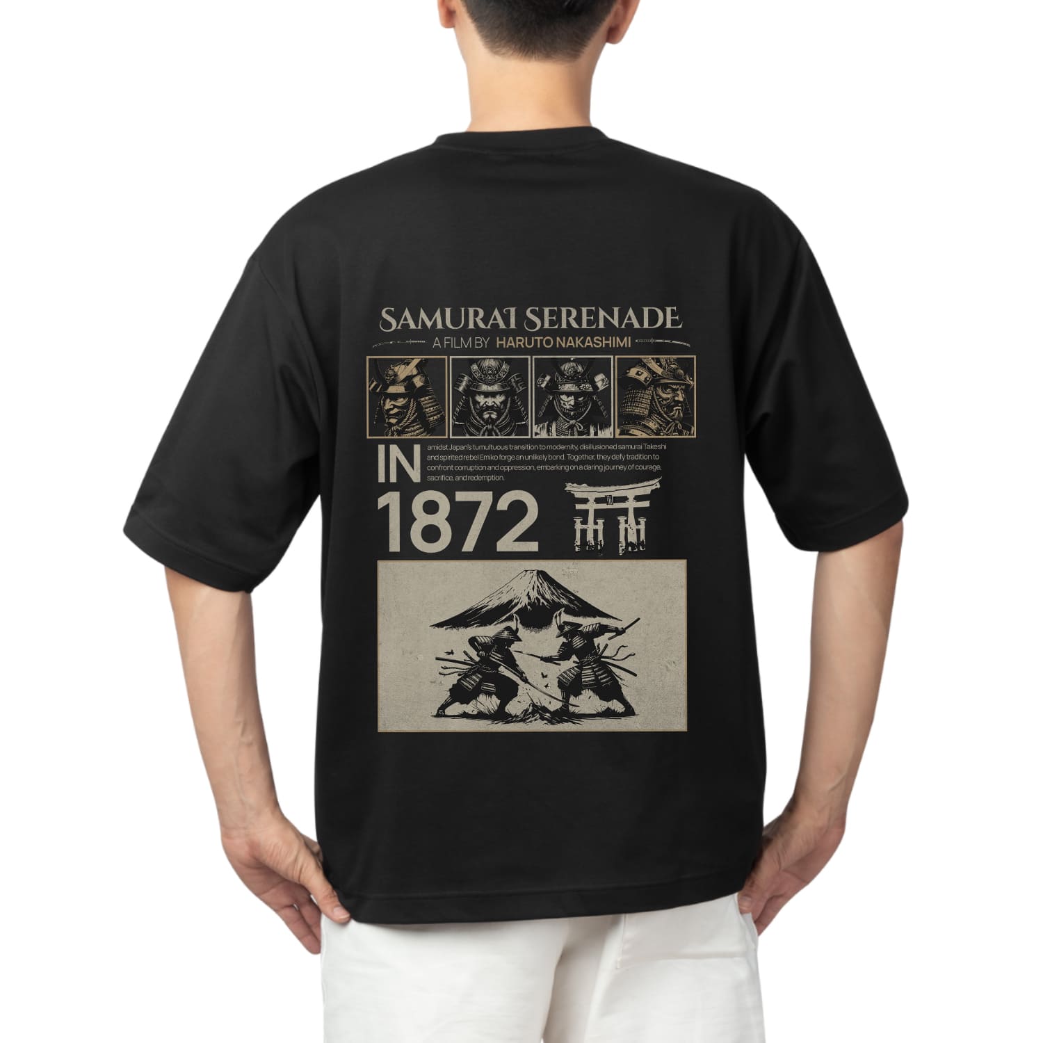 Samurai serenade Oversized T-shirt