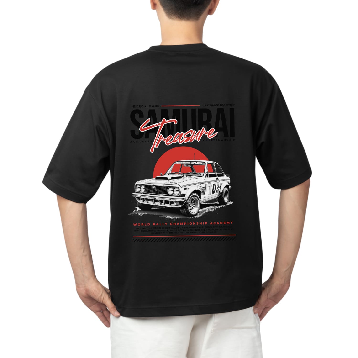 Samurai treasure Oversized T-shirt
