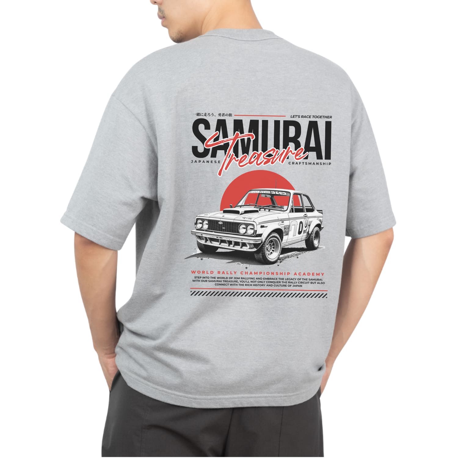 Samurai treasure Oversized T-shirt
