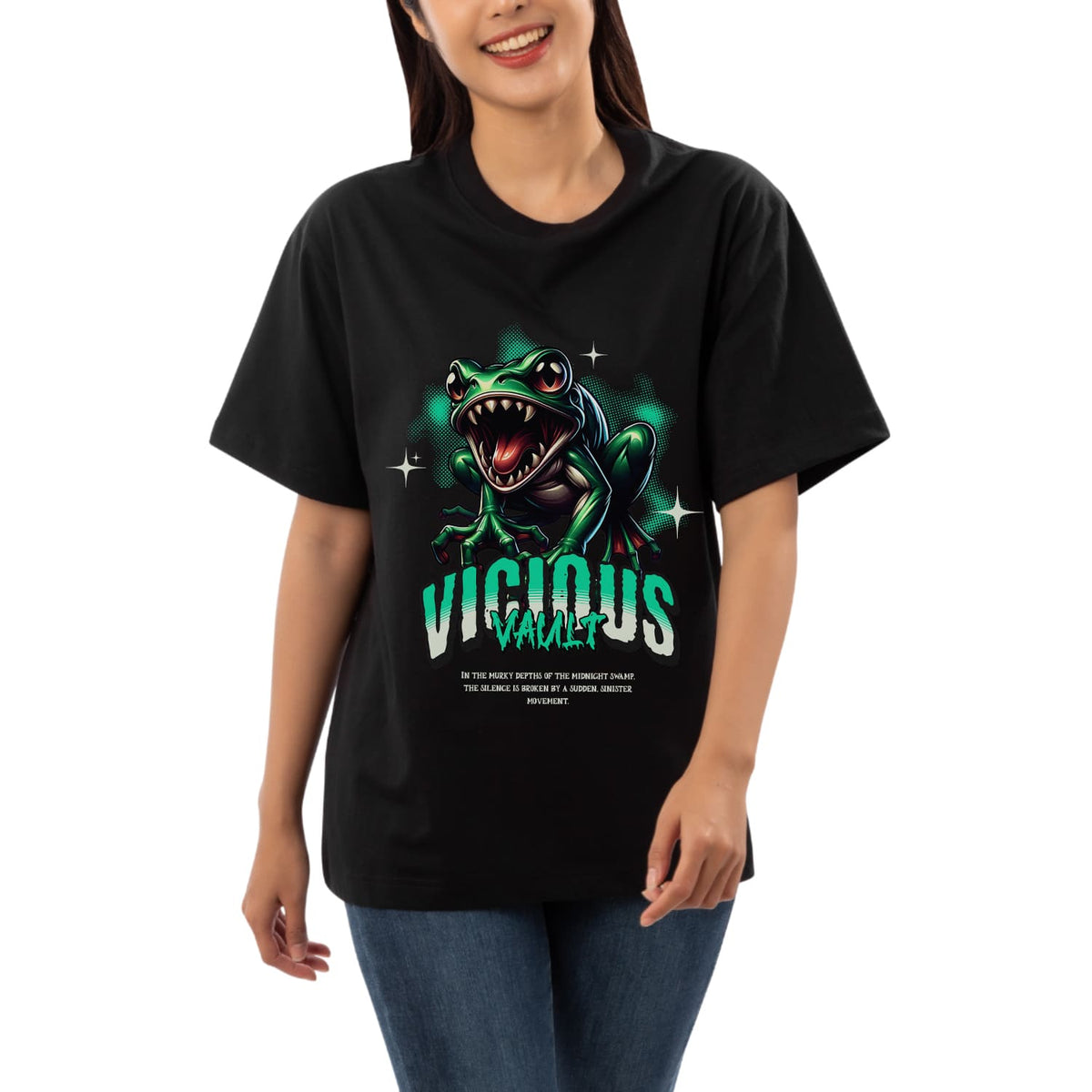 Vicious Womens Oversized T-shirt