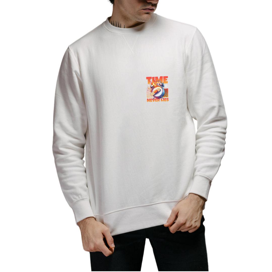 Time never lies Men's Sweatshirt