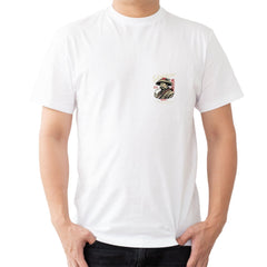 Samurai Mens cotton printed T-shirt