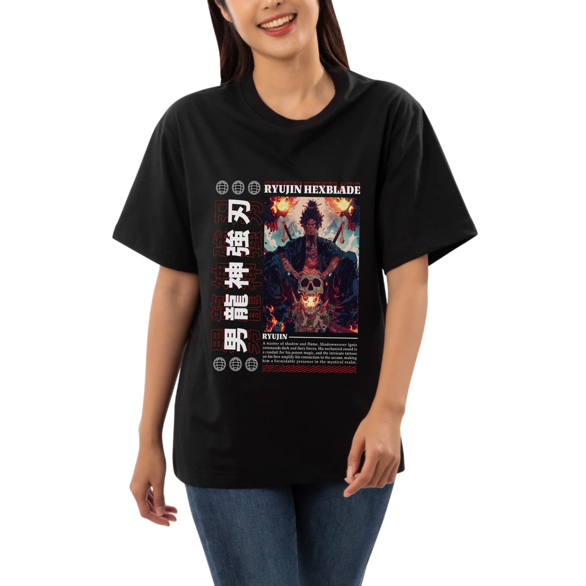 Ryujin Womens Oversized T-shirt