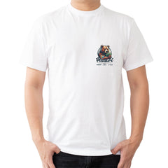 Pleasure Mens cotton printed T-shirt