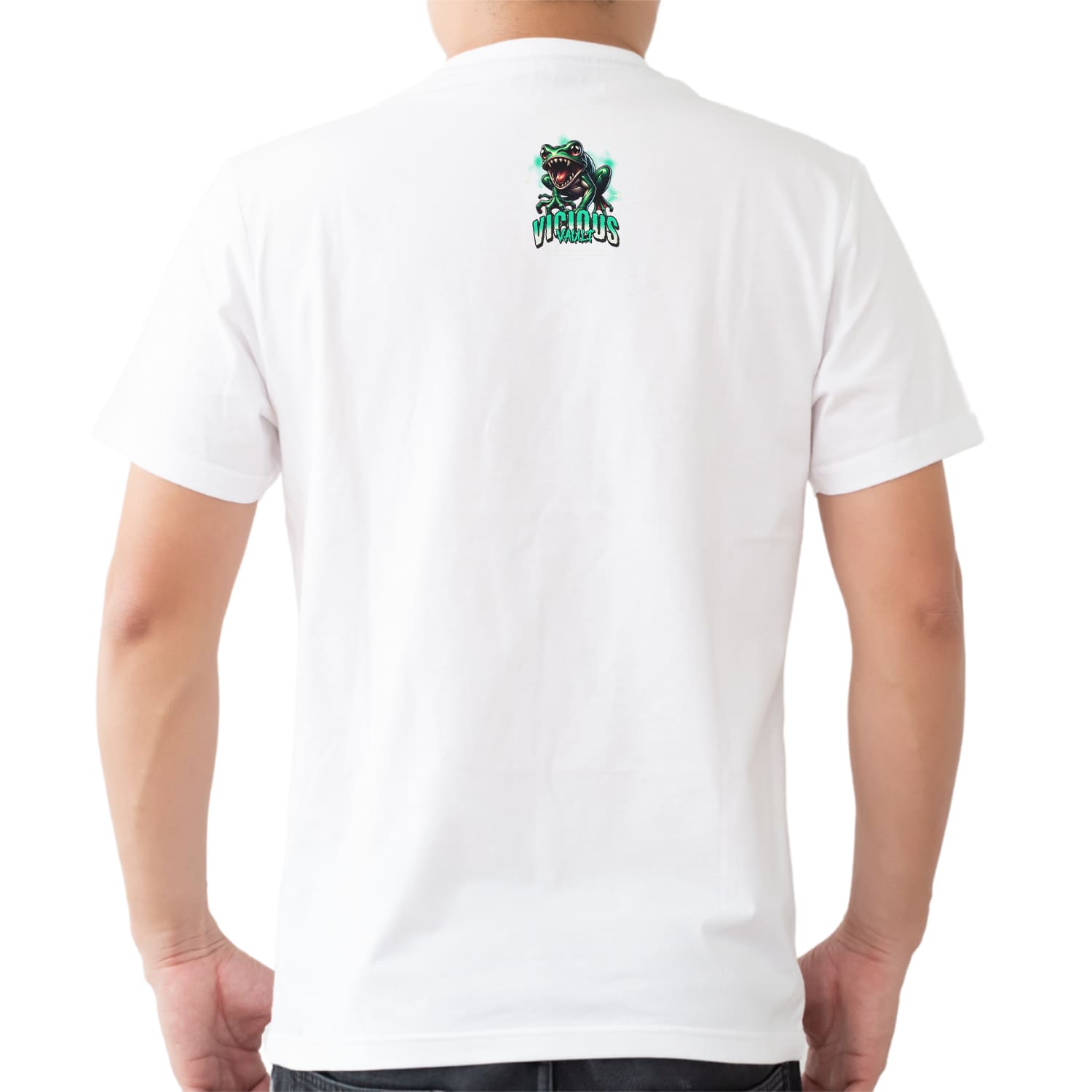 Vicious Mens cotton printed T-shirt