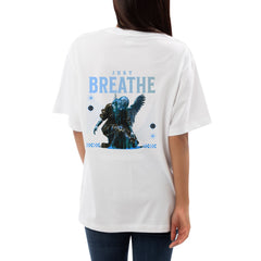 Just breath Womens Oversized T-shirt