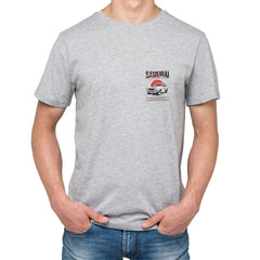 Samurai treasure Mens cotton printed T-shirt