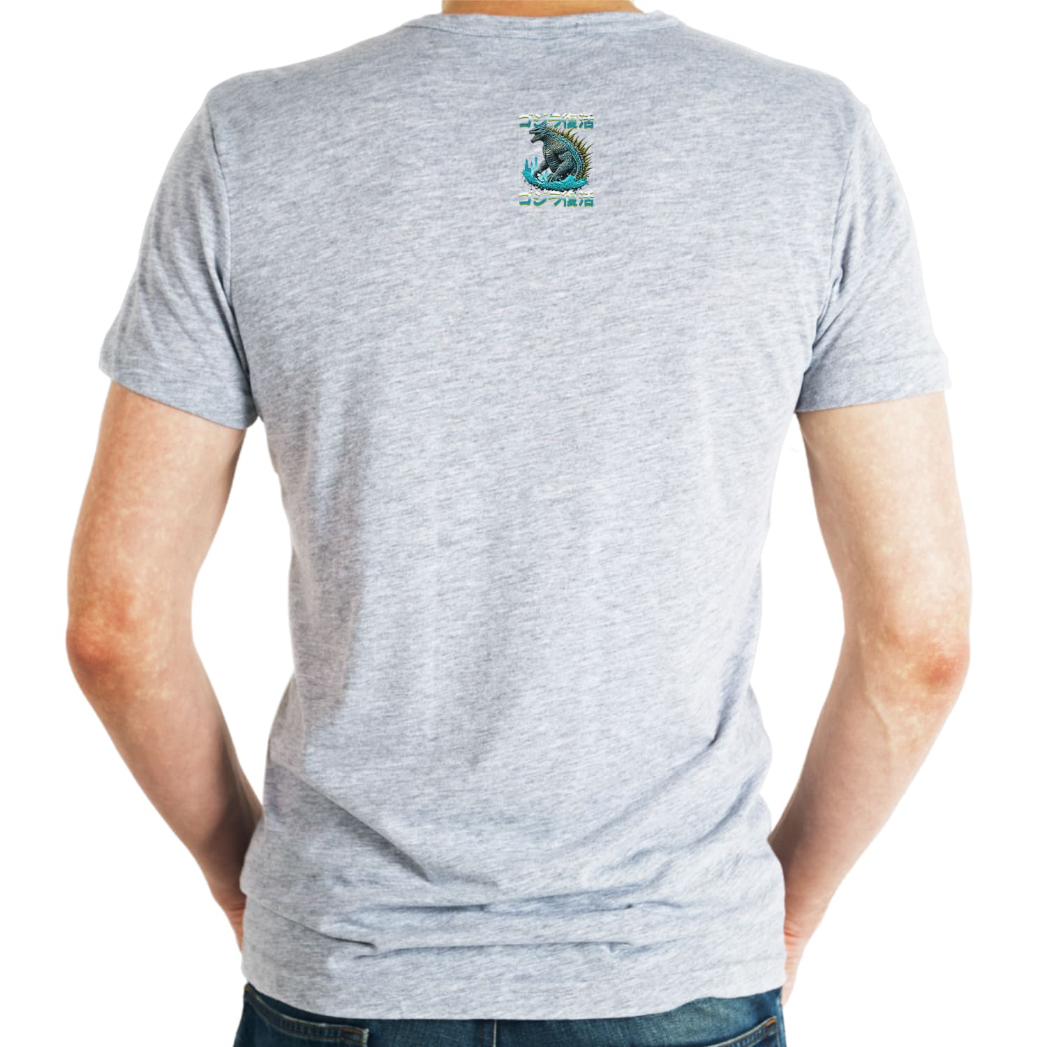 Godzilla Mens cotton printed T-shirt