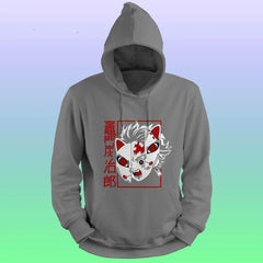 Anime Printed Hoodie – Tanjiro mask - depasro