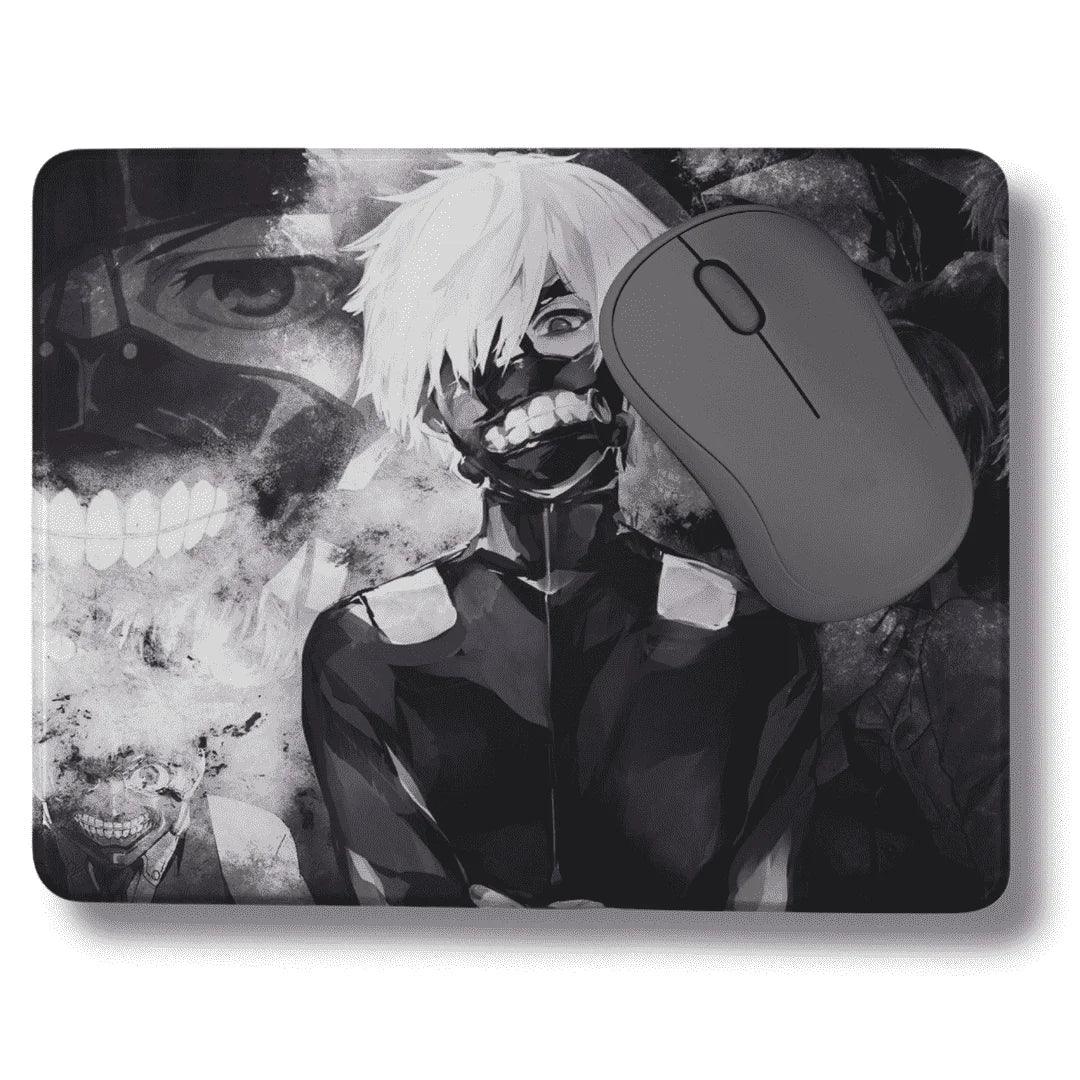 Kaneki 01 mouse pad with rubber grip - depasro