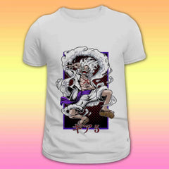 Unisex anime T-shirt – Luffy gear five - depasro