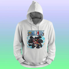 Anime Printed Hoodie – Luffy gatling - depasro